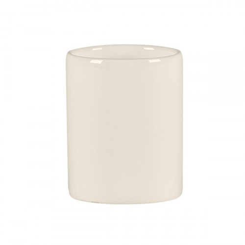 Porte cure-dents rond blanc porcelaine bone china Ø 3,9 cm Fedra Rak