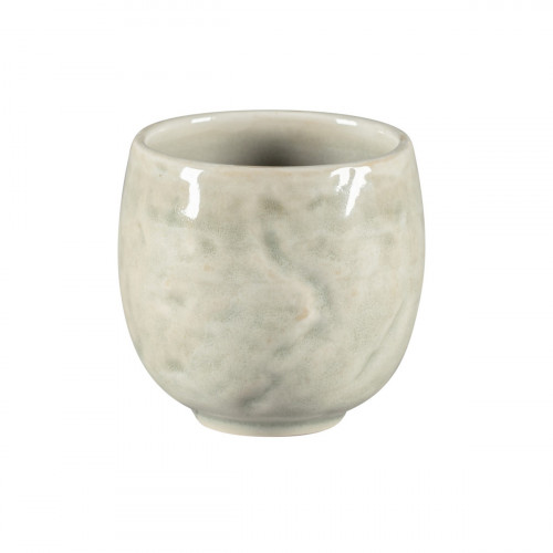 Tasse à espresso céladon porcelaine vitrifiée 10 cl Ø 6 cm Krush Rak