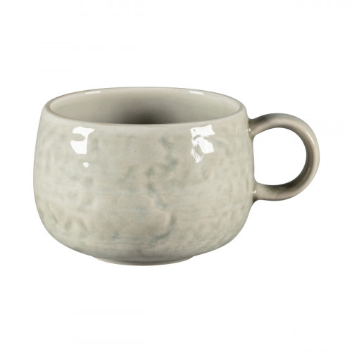 Tasse à café rond céladon porcelaine vitrifiée 30 cl Ø 9 cm Krush Rak