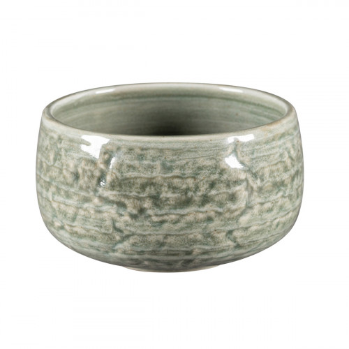 Tasse sans anse rond Sage porcelaine vitrifiée 41 cl Ø 11 cm Krush Rak