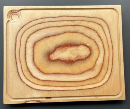 Planche rectangulaire bouleau bouleau 36 cm De La Roca