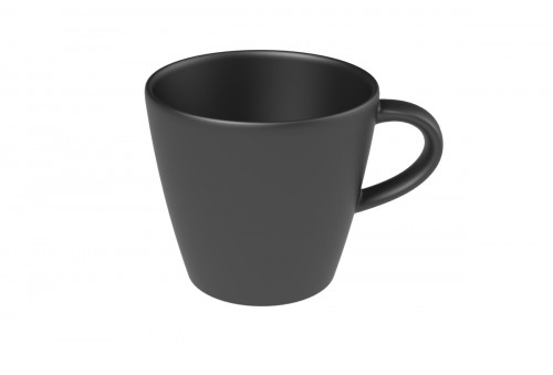Tasse rond noir en porcelaine Ø 10,5 cm 7 cm The Rock Villeroy & Boch