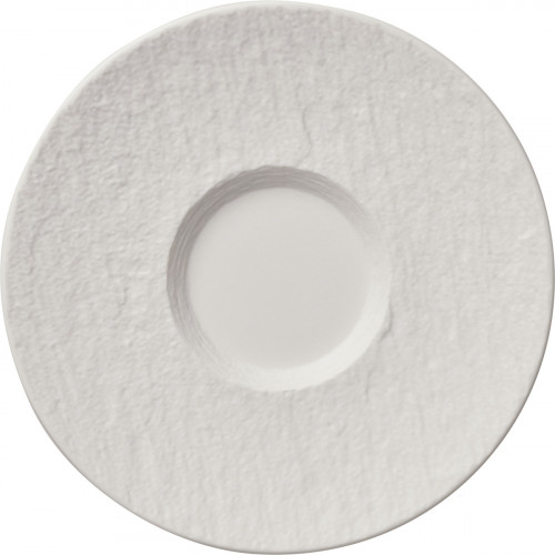 Sous tasse rond blanc en porcelaine Ø 17 cm 2 cm The Rock Villeroy & Boch