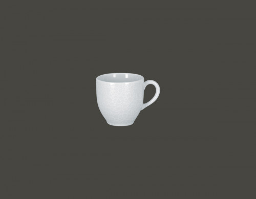 Tasse non empilable rond blanc porcelaine 9 cl Ø 6,5 cm Charm+ Rak