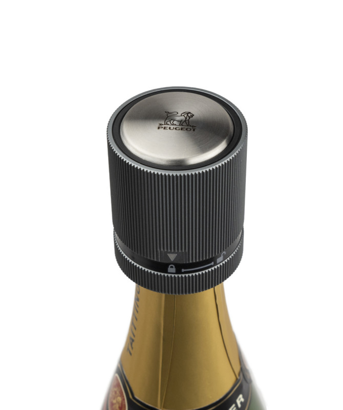 Bouchon champagne droit carbone Ø 4,8 cm 6 cm Line Peugeot Saveurs