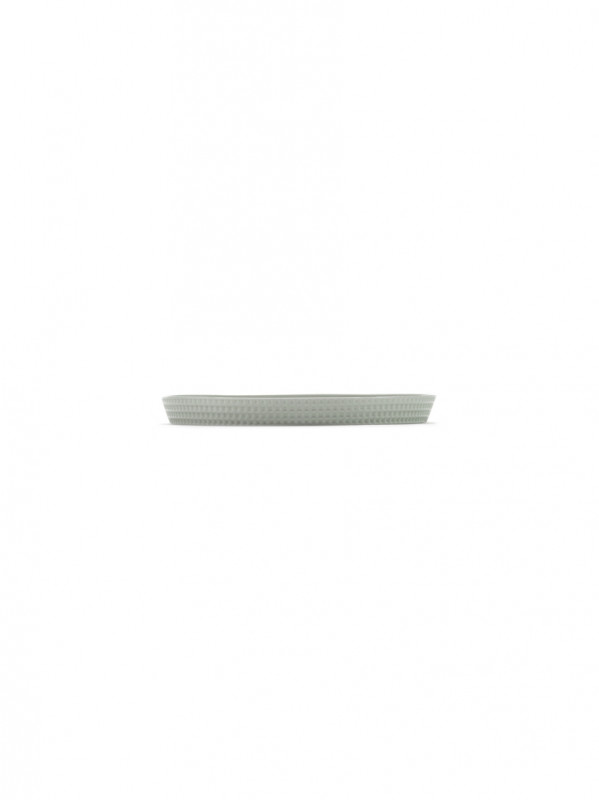 Assiette coupe plate rond blanc porcelaine Ø 16 cm Nido Serax
