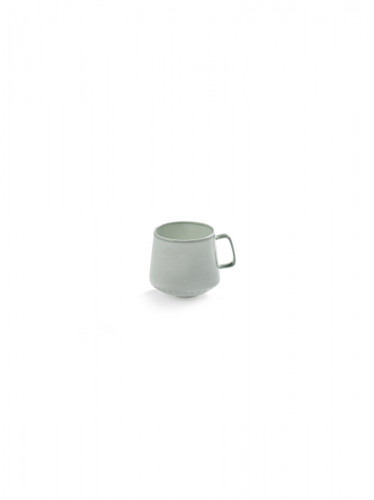 Tasse à café lungo rond vert porcelaine bone china Ø 7 cm Nido Serax