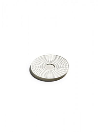Sous tasse à café rond blanc porcelaine bone china Ø 14,5 cm Nido Serax