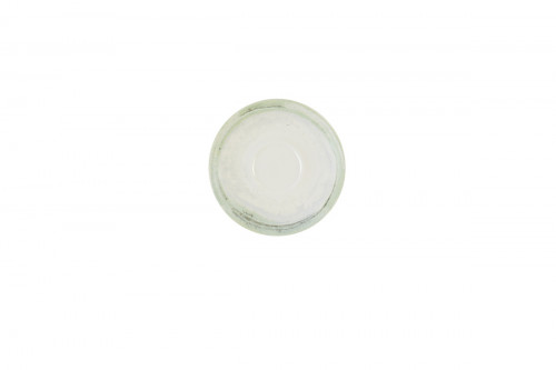 Sous-tasse à cappuccino / thé rond vert porcelaine vitrifiée Ø 15,6 cm Finca Dudson