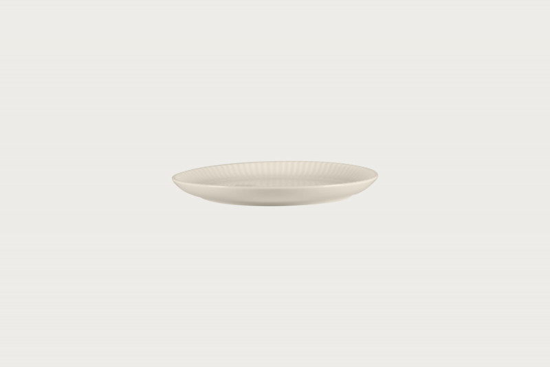Assiette coupe plate rond blanc porcelaine Ø 17,9 cm Spectra Rak