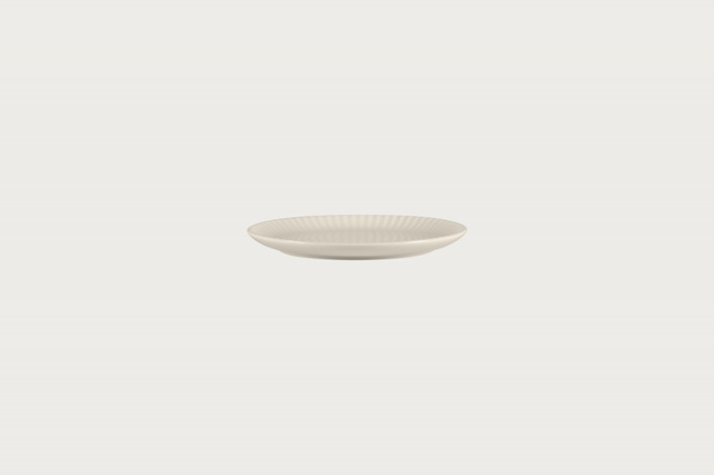 Assiette coupe plate rond blanc porcelaine Ø 14,8 cm Spectra Rak