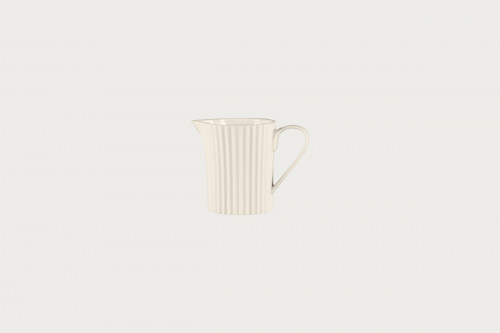 Crémier rond blanc porcelaine bone china 20,6 cl Ø 8,1 cm Spectra Rak
