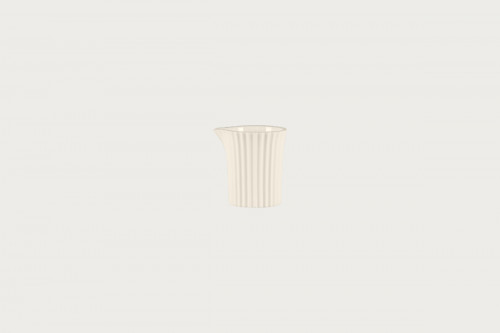 Crémier rond blanc porcelaine bone china 11,1 cl Ø 5,9 cm Spectra Rak