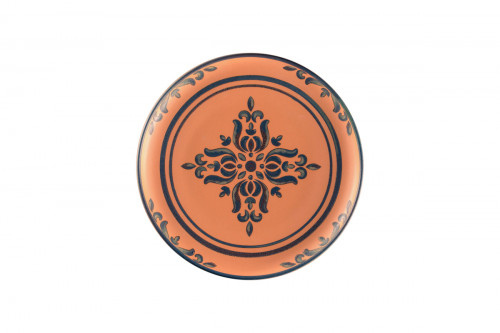 Assiette coupe creuse rond Tero Décor Ostia porcelaine Ø 26,9 cm Earth Rak
