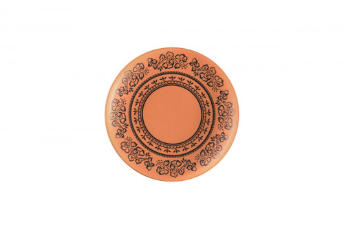 Assiette coupe creuse rond Tero Décor Alexandria porcelaine Ø 23,4 cm Earth Rak