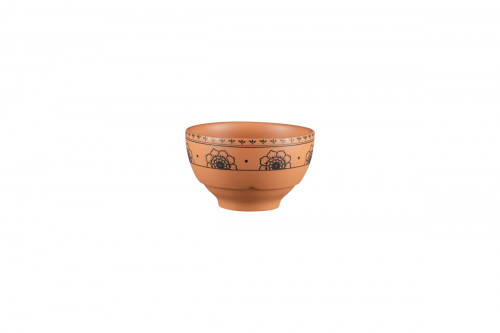 Bol à céréales rond Tero Décor Alexandria porcelaine 63 cl Ø 13,5 cm Earth Rak