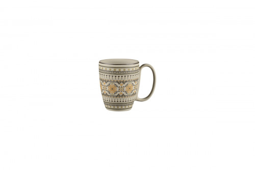 Mug rond Argila Décor Genoa porcelaine 30 cl Ø 8 cm Earth Rak