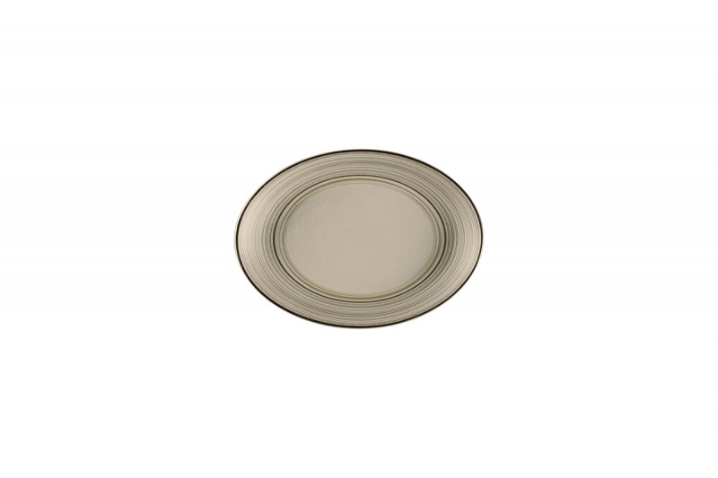 Plat ovale Argila Décor Epura porcelaine 21 cm Earth Rak