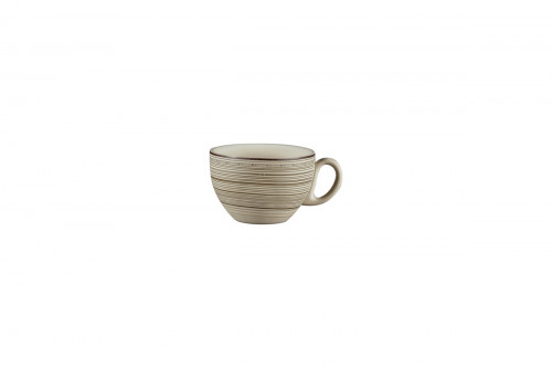Tasse déjeuner boule rond Argila Décor Larissa porcelaine 28 cl Ø 10,5 cm Earth Rak