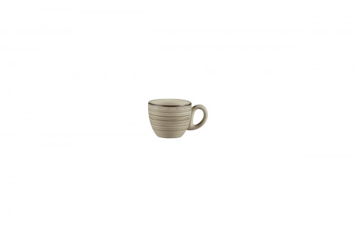 Tasse à espresso rond Argila Décor Larissa porcelaine 8 cl Ø 6,5 cm Earth Rak
