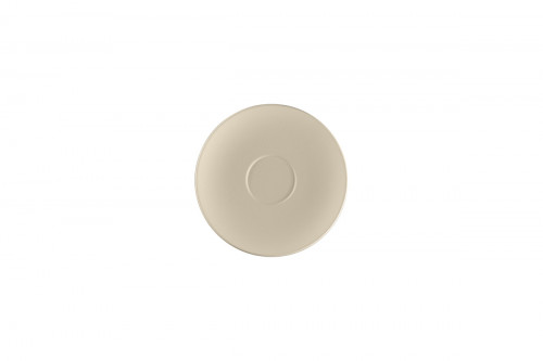 Sous tasse à café/thé rond Argila Décor Epura porcelaine Ø 17 cm Earth Rak