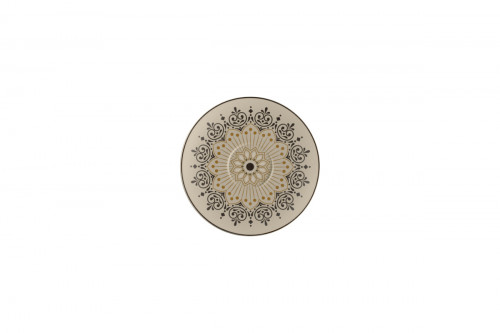 Sous tasse à café/thé rond Argila Décor Cartagena porcelaine Ø 17 cm Earth Rak