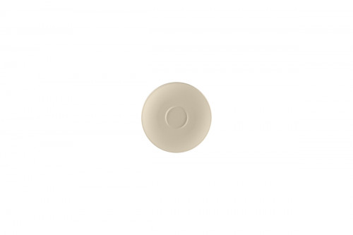 Sous tasse à espresso rond Argila Décor Epura porcelaine Ø 12,5 cm Earth Rak