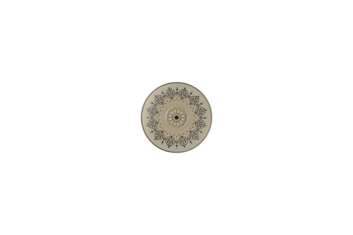 Sous tasse à espresso rond Argila Décor Cartagena porcelaine Ø 12,5 cm Earth Rak
