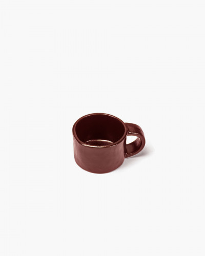 Tasse à ristretto rond Venetian red grès émaillé 6 cl 7,5 cm La Mère Serax