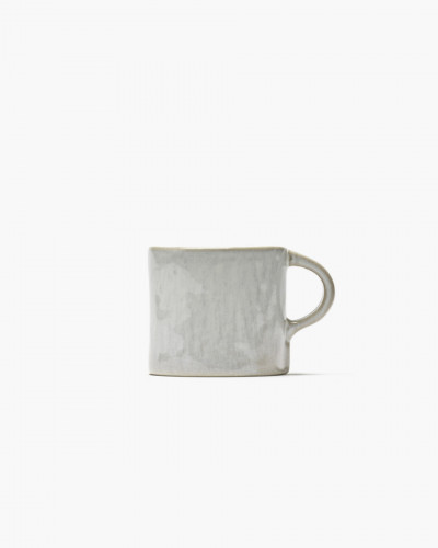 Tasse à espresso rond écru grès émaillé 11 cl 8 cm La Mère Serax