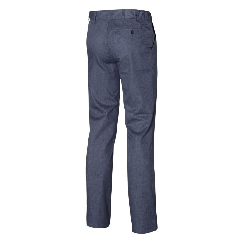 Pantalon de cuisine homme denim bleu 42 Pebeo Molinel