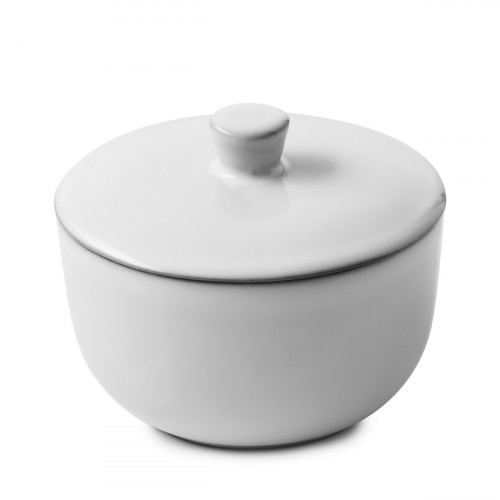 Sucrier rond blanc cumulus porcelaine culinaire 15 cl Ø 9 cm Equinoxe Revol