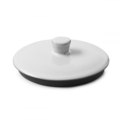 Couvercle rond blanc cumulus porcelaine culinaire Ø 9 cm Equinoxe Revol