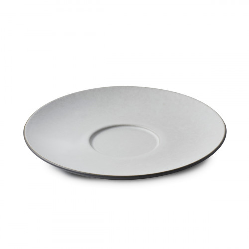 Sous-tasse à thé rond poivre porcelaine culinaire Ø 16 cm Equinoxe Revol