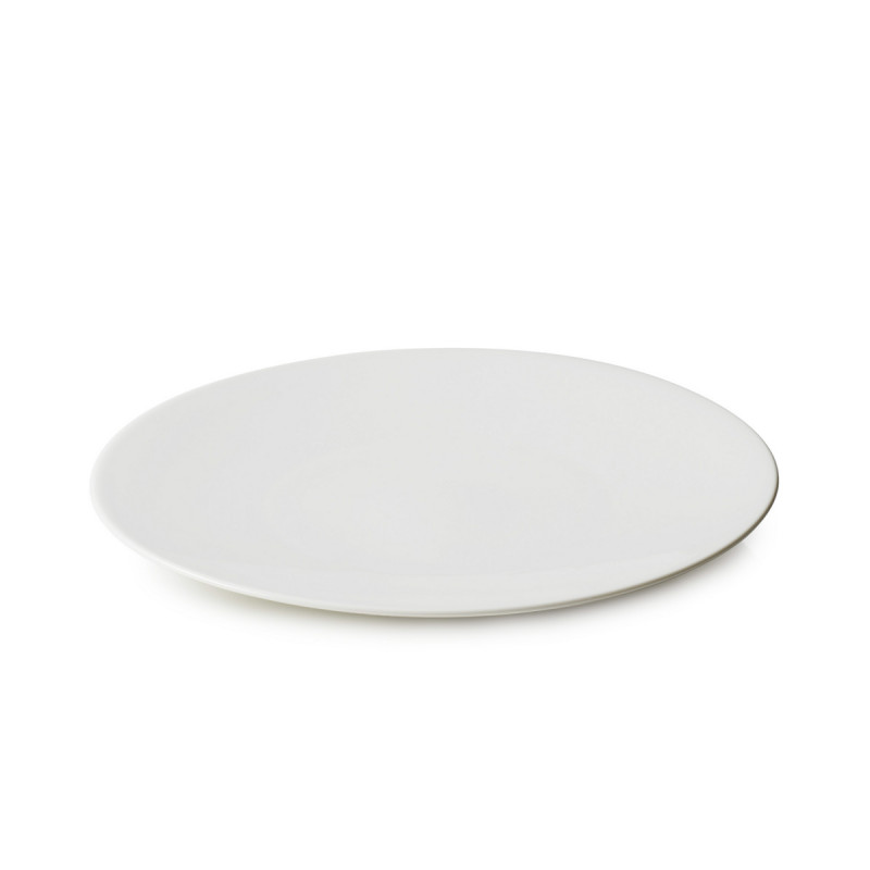 Assiette à pain rond Blanc albâtre porcelaine Ø 16 cm Madeleine Revol