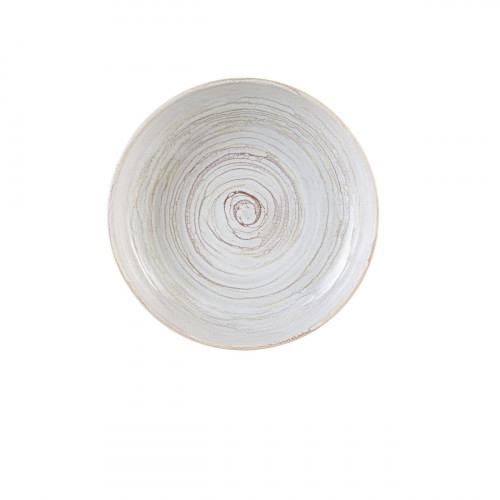 Assiette creuse rond beige grès émaillé Ø 22 cm Aurora Accolade
