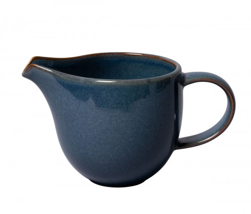 Crémier rond denim bleu en porcelaine Ø 14 cm 8 cm Crafted Villeroy & Boch