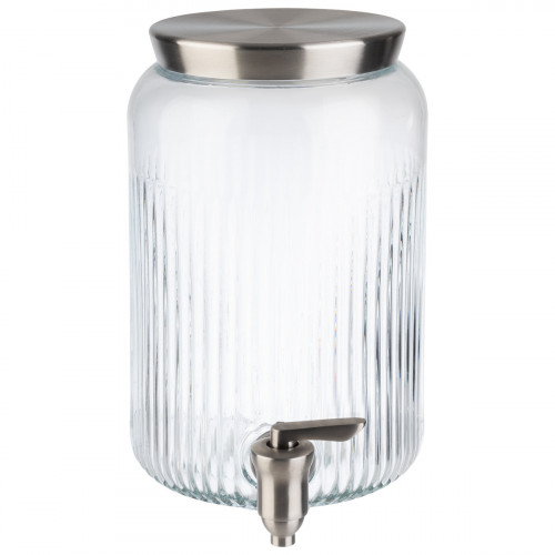 Distributeur à jus verre Ø 16 cm 25 cm 3,8 L Aps