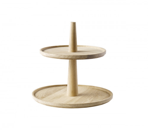 étagère 2 niveaux en chêne 28 cm Valo Aps