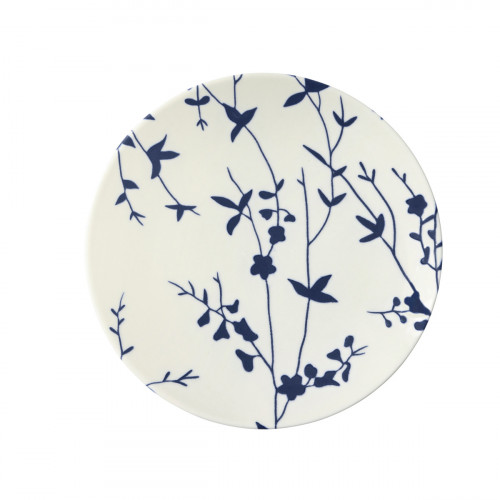 Assiette coupe plate rond blanc porcelaine Ø 20 cm Flora Essentials Collection