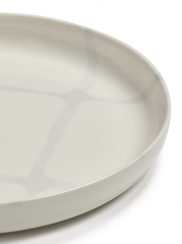 Assiette coupe creuse rond Salt porcelaine Ø 25 cm Zuma Serax