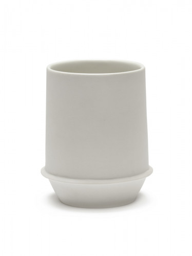 Mug rond Alabaster porcelaine 35 cl Ø 9 cm Dune Serax