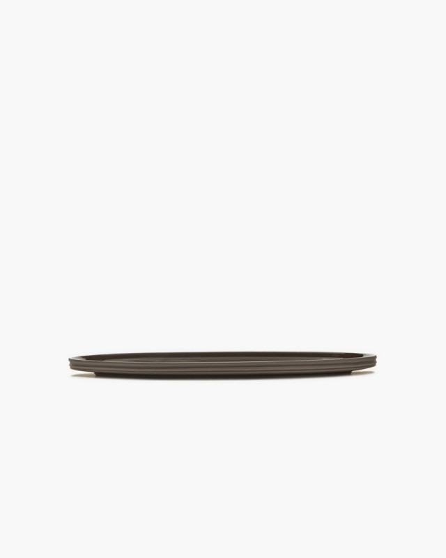 Assiette coupe plate rond Slate porcelaine Ø 33 cm Dune Serax