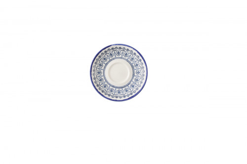 Sous tasse à cappuccino Moresque porcelaine vitrifiée Harvest Mediterranean Dudson