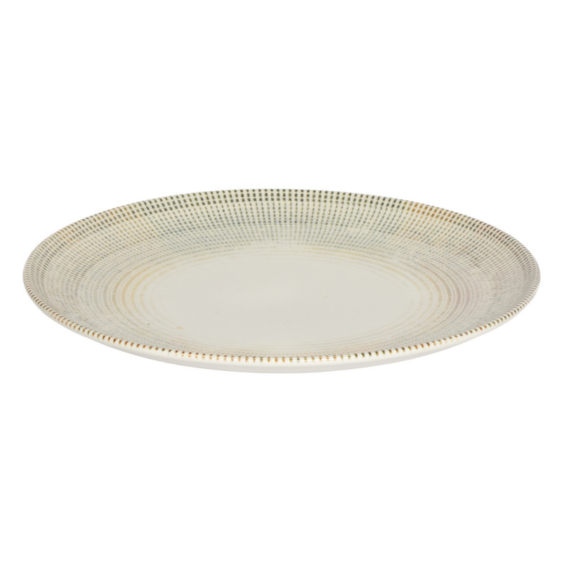 Assiette coupe plate rond porcelaine Ø 27 cm Cancun Accolade