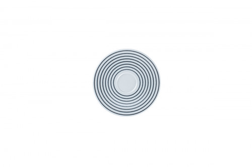 Sous tasse à café/thé rond Hypnotic porcelaine Ø 16,8 cm Hypnotic Rak