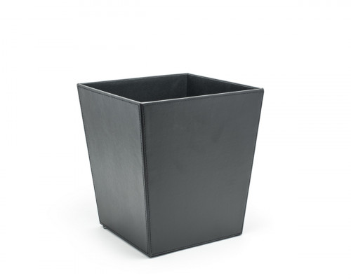 Corbeille noir 13,3 L 25,5x25,5x28 cm London Foh