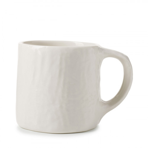 Mug rond Blanc albâtre porcelaine culinaire 33 cl Ø 8 cm Yli Revol