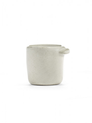 Tasse à café ovale Off White grès émaillé 12 cl 7,1 cm Out Of Lines Serax