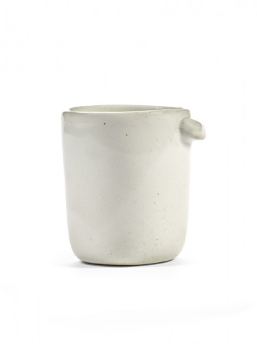 Mug ovale Off White grès émaillé 25 cl 8,8 cm Out Of Lines Serax